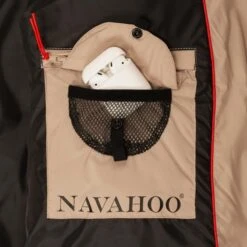 Navahoo Regenmantels Functionele Mantel Isalie Dames Lichtbruin -Navahoo d4c49d3a65b55cd180cb8710f061d958