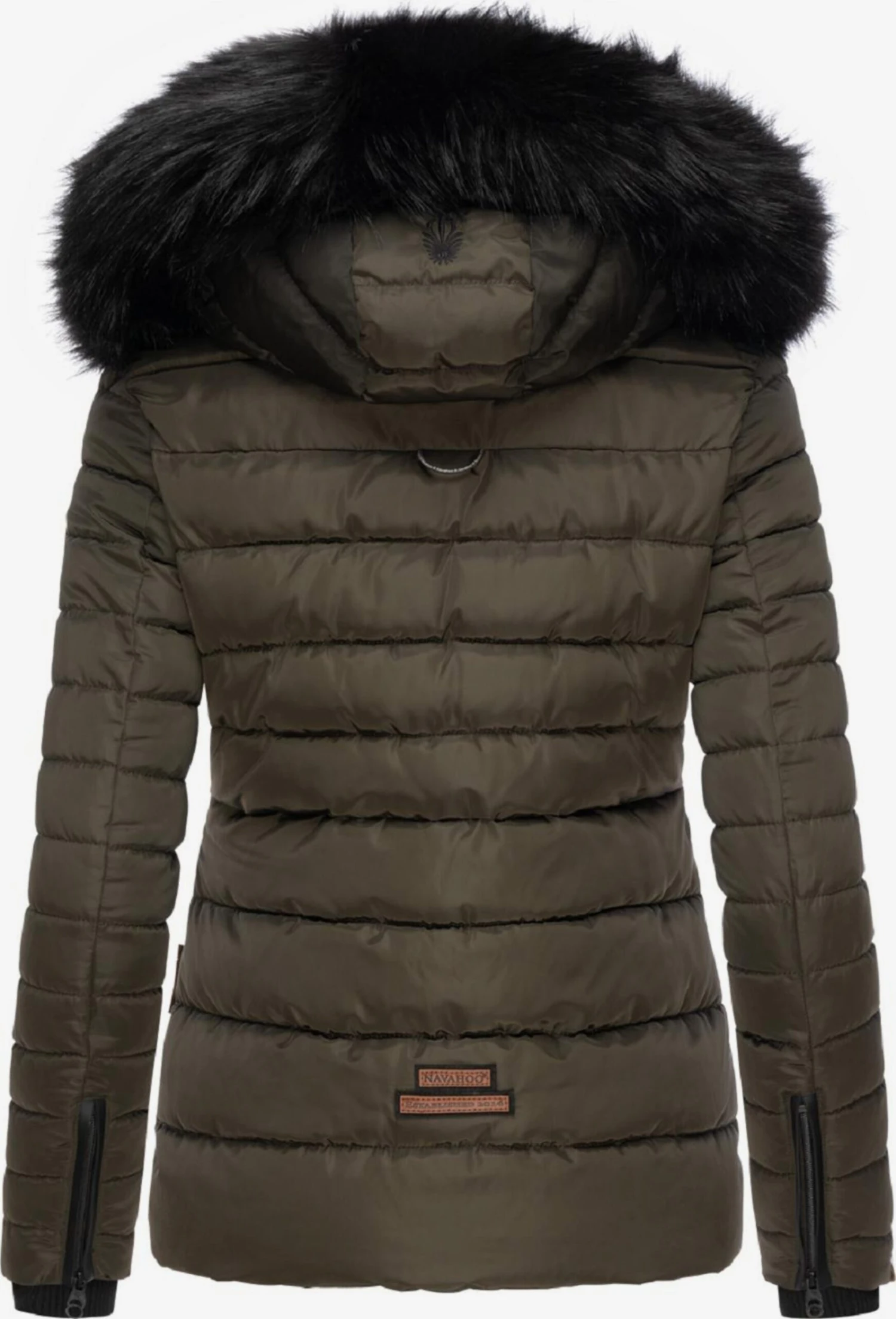 Navahoo Winterjassen Winterjas Wisteriaa Dames Kaki 3 Navahoo Winterjassen Winterjas Wisteriaa Dames Kaki - Afbeelding 3