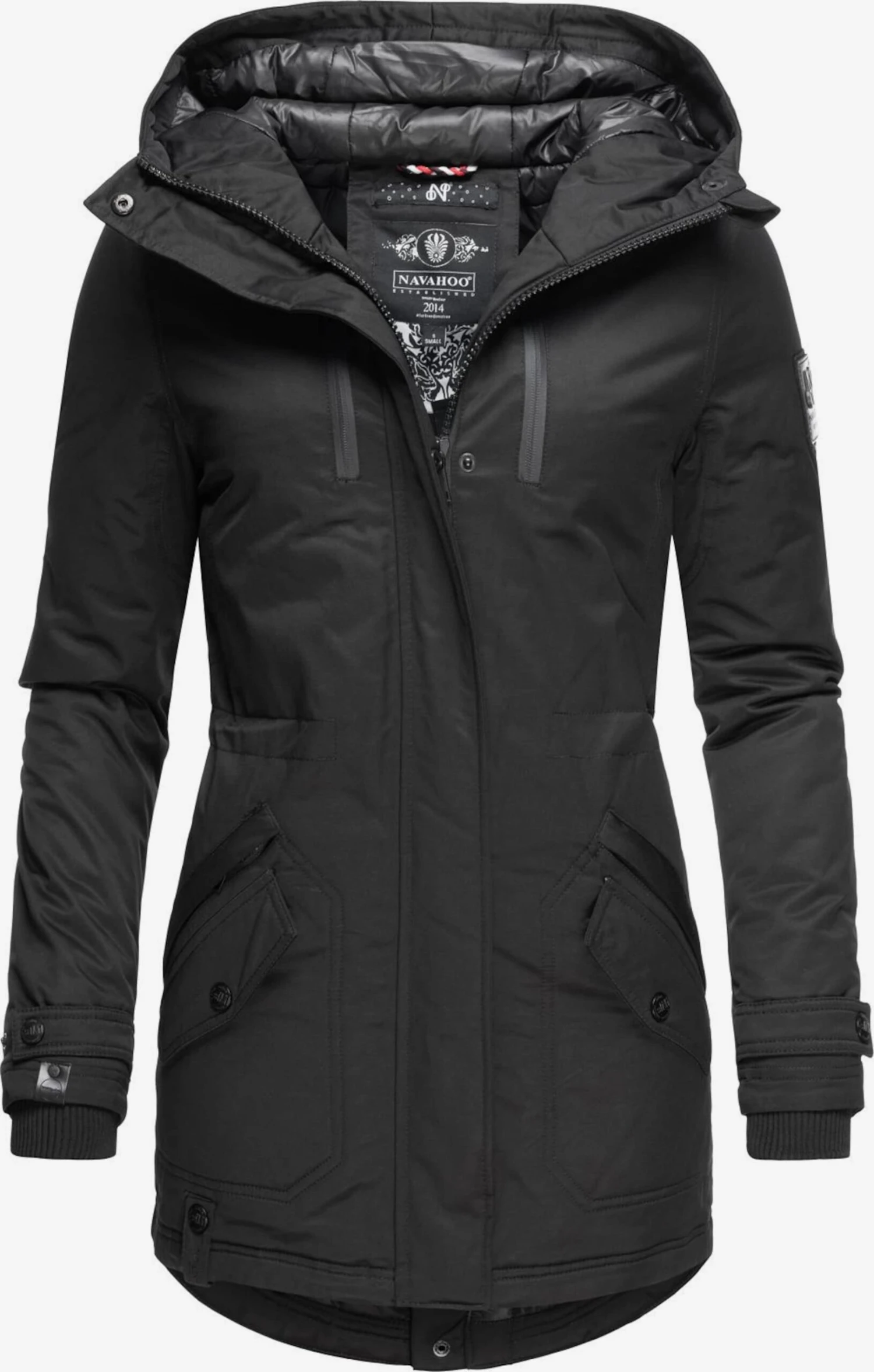 Navahoo Parkas Winterparka Dames Zwart 1 Navahoo Parkas Winterparka Dames Zwart