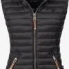 Navahoo Bodywarmers Bodywarmer Shadaa Dames Zwart
