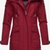 Navahoo Outdoor Jassen Functionele Jas Pfefferschote Dames Donkerrood