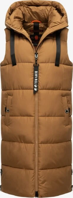Navahoo Bodywarmers Bodywarmer Dames Karamel -Navahoo e1f44c7879e07efeb48699ec8eb18993
