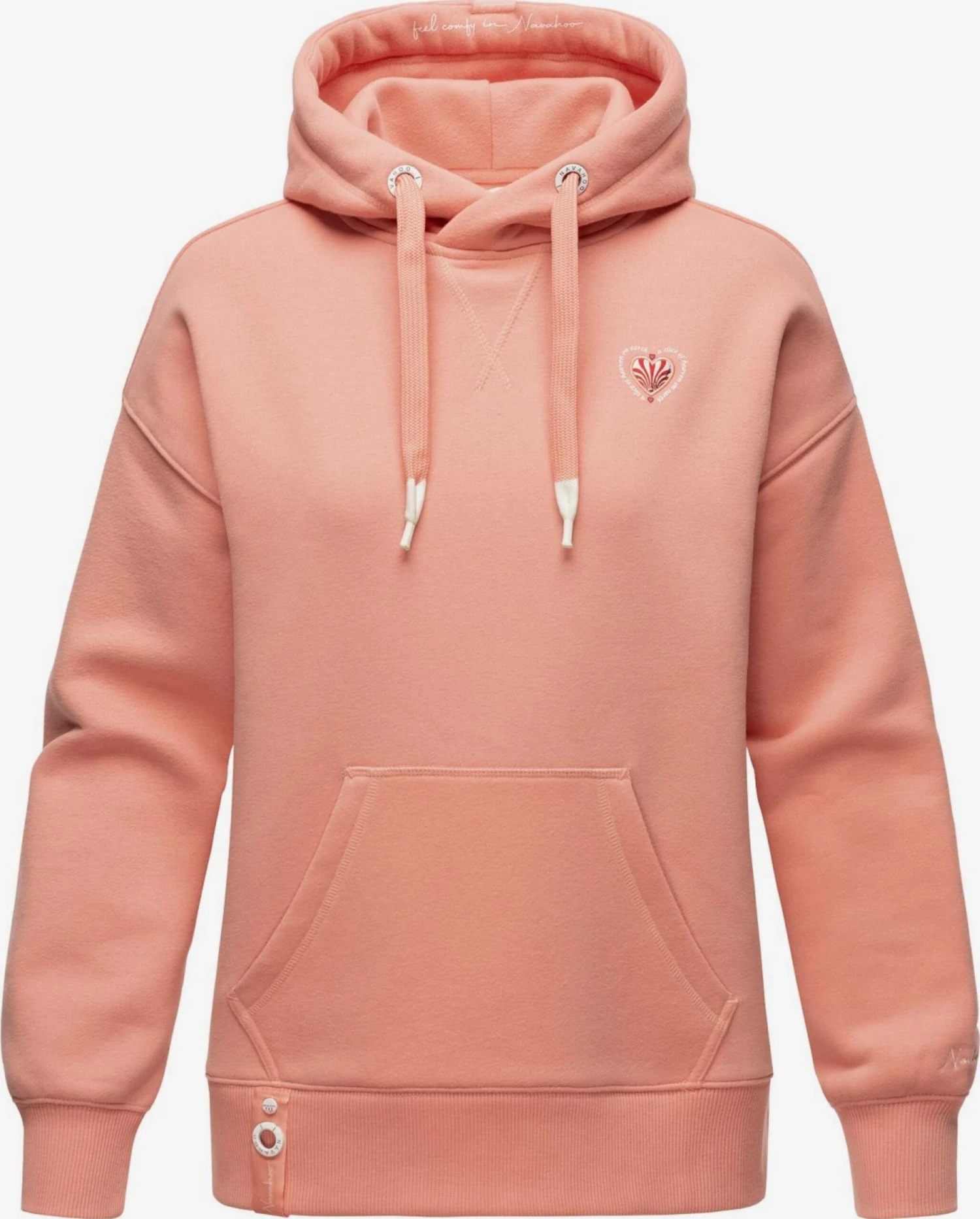 Navahoo Hoodies Sweatshirt Goldfee Dames Abrikoos 1 Navahoo Hoodies Sweatshirt Goldfee Dames Abrikoos