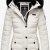 Navahoo Winterjassen Winterjas Milianaa Dames Wit
