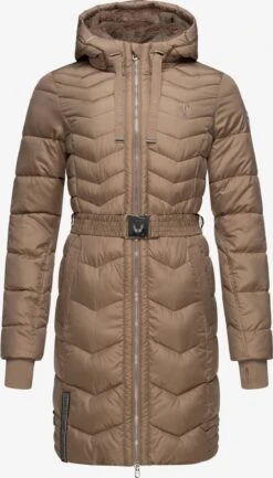 Navahoo Wintermantels Wintermantel Alpenveilchen Dames Bruin