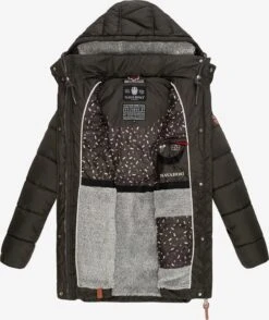 Navahoo Wintermantels Wintermantel Dalie Dames Antraciet -Navahoo e526e42a8522b7d9fb812451500ae181