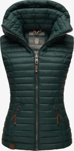 Navahoo Bodywarmers Bodywarmer Shadaa Dames Donkergroen