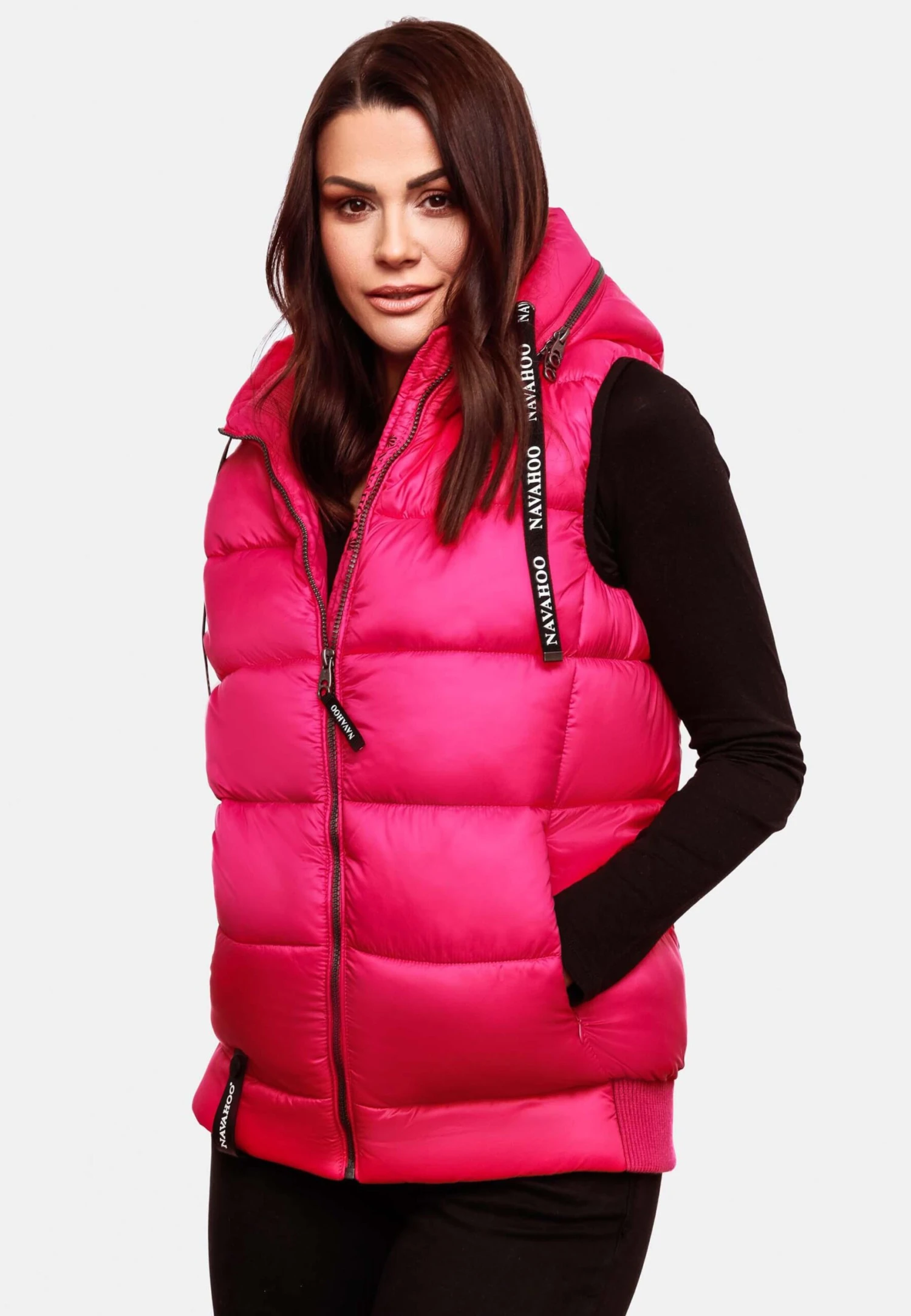 Navahoo Bodywarmers Bodywarmer Kassidy Dames Neonroze 8 Navahoo Bodywarmers Bodywarmer Kassidy Dames Neonroze - Afbeelding 8