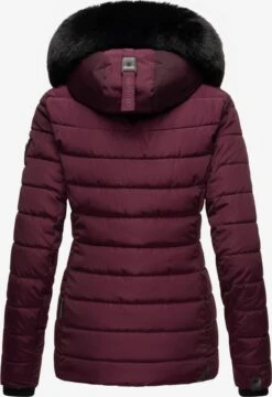 Navahoo Winterjassen Winterjas Milianaa Dames Aubergine -Navahoo e8cb8fb34efac938d59f3450b90097aa