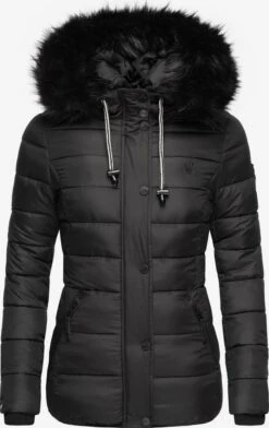 Navahoo Winterjassen Winterjas Zuckerbiene Dames Zwart
