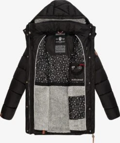 Navahoo Wintermantels Wintermantel Dalie Dames Zwart -Navahoo e9e52fa7d459399c07a75e20d8f782d0