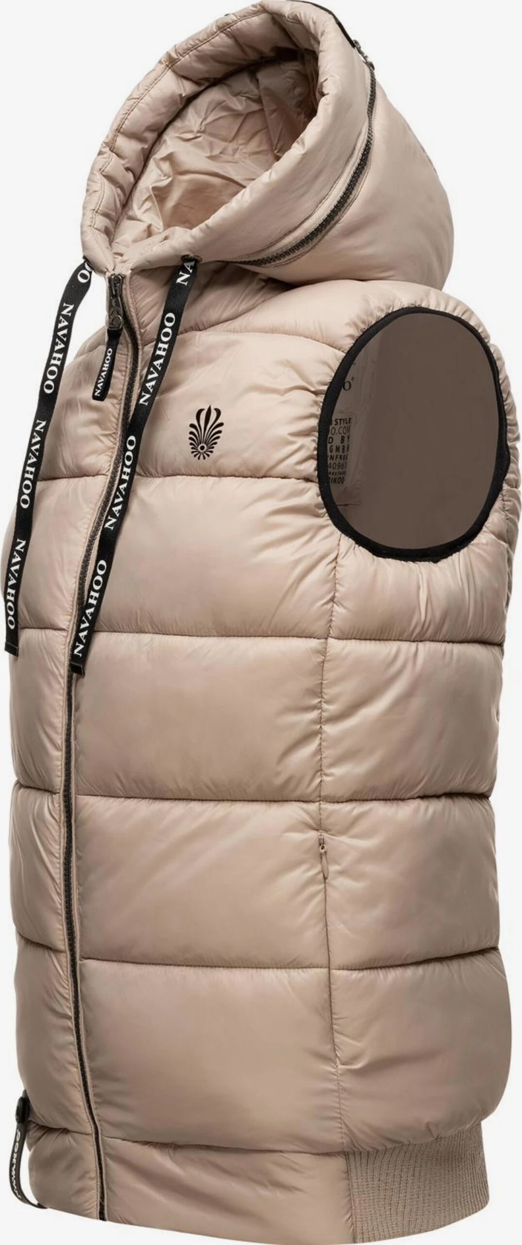 Navahoo Bodywarmers Bodywarmer Kassidy Dames Taupe 3 Navahoo Bodywarmers Bodywarmer Kassidy Dames Taupe - Afbeelding 3