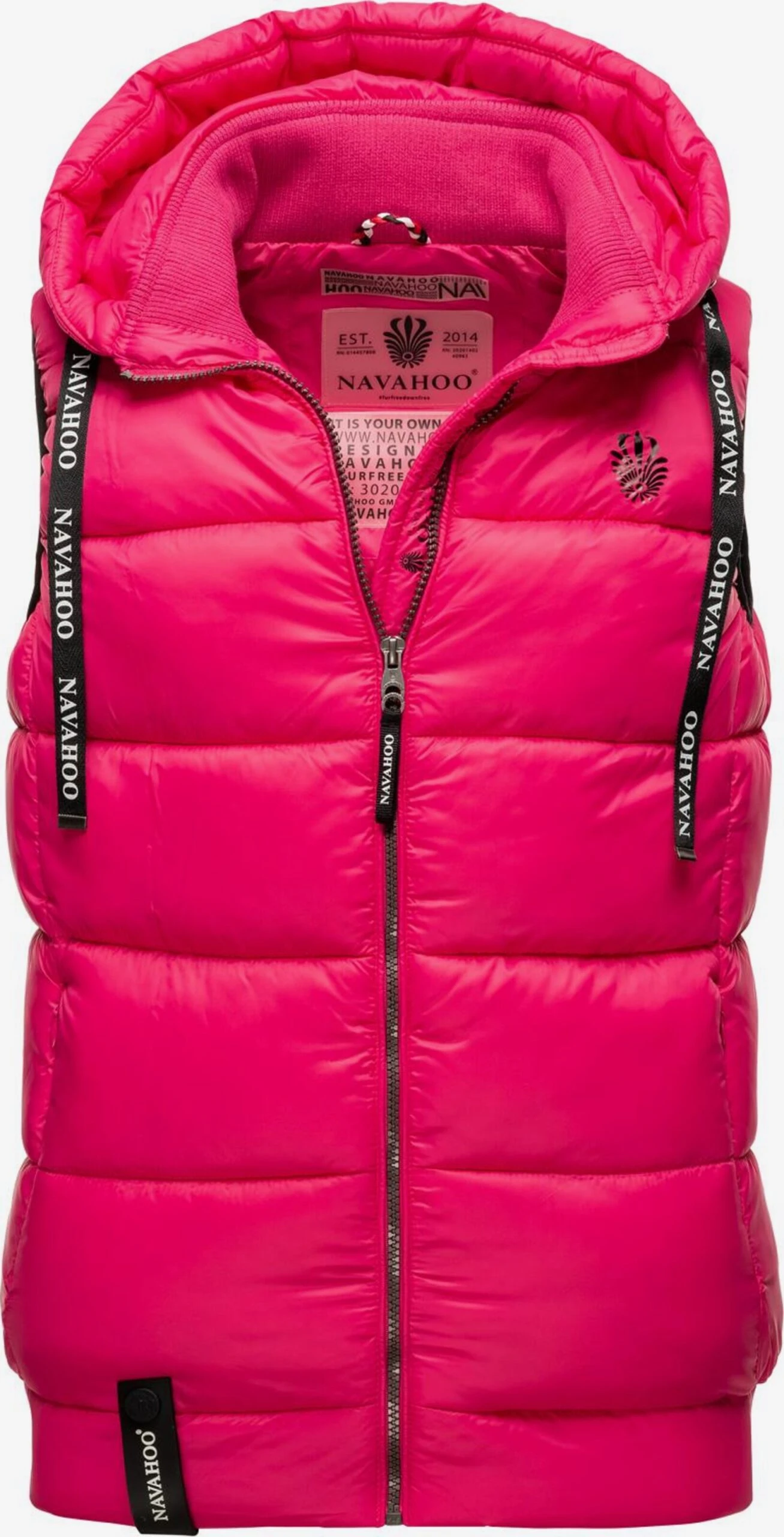 Navahoo Bodywarmers Bodywarmer Kassidy Dames Neonroze 2 Navahoo Bodywarmers Bodywarmer Kassidy Dames Neonroze - Afbeelding 2