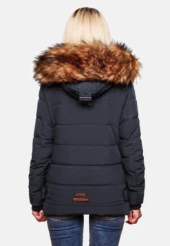 Navahoo Winterjassen Winterjas Zoja Dames Donkerblauw -Navahoo efce858d49c87ca1272e6cd094c99ee5