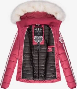 Navahoo Winterjassen Winterjas Khingaas Dames Cranberry -Navahoo f44e3d922fc869090ace0503450ab379