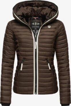 Navahoo Tussenjassen Tussenjas Kimuk Dames Chocoladebruin