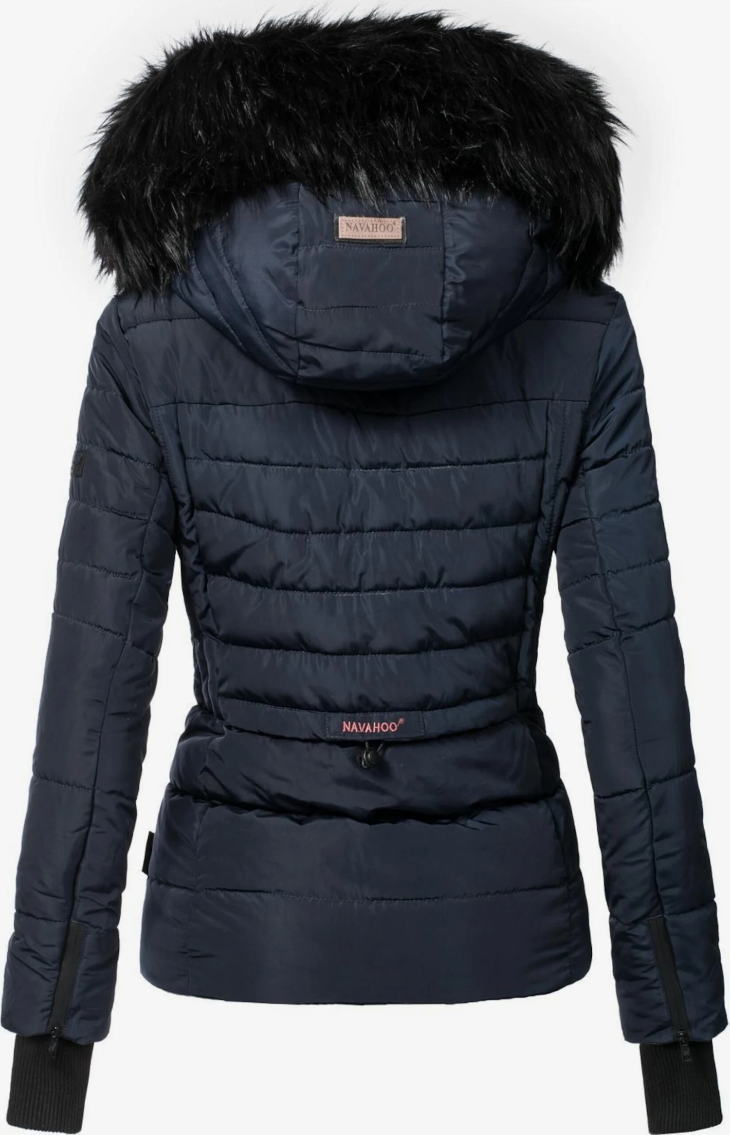 Navahoo Winterjassen Winterjas Adele Dames Donkerblauw 3 Navahoo Winterjassen Winterjas Adele Dames Donkerblauw - Afbeelding 3