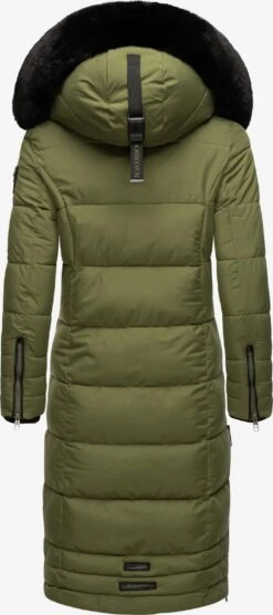 Navahoo Wintermantels Wintermantel Fahmiyaa Dames Kaki -Navahoo fb69e49c9f035afc16c700043f1862cf